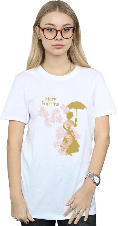Produktbild Disney Mary Poppins Floral Silhouette TShirt (XL)