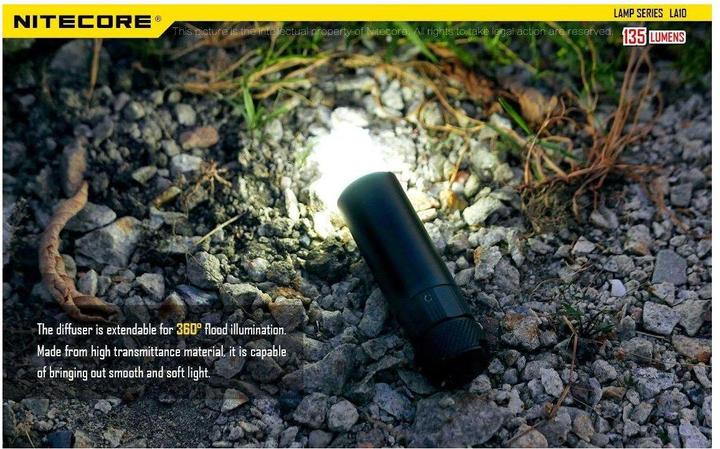 Actual product image Nitecore La10 Cri (7.85 cm, 75 lm)