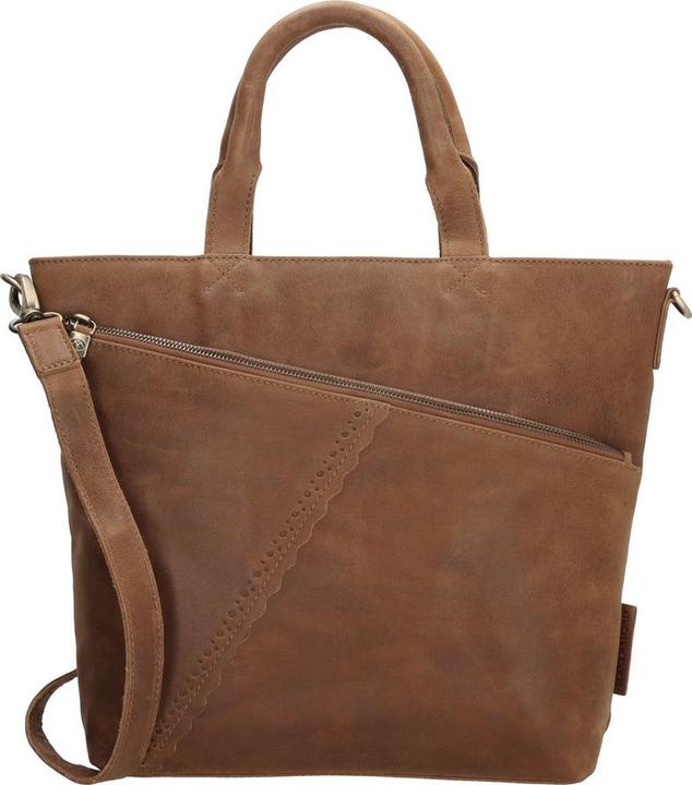 Produktbild Micmacbags Hide & Stitches Marrakech Handtasche - Brown - 100% Leder
