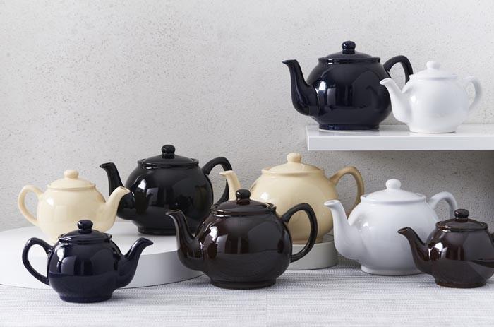 Image du produit Price & Kensington Théière classique, noir, 2 tasses (0.45 l)