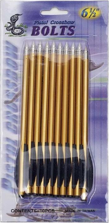 Immagine prodotto Ek Archery Bulloni in alluminio premium da 6,5 pollici in confezione da 10 pezzi