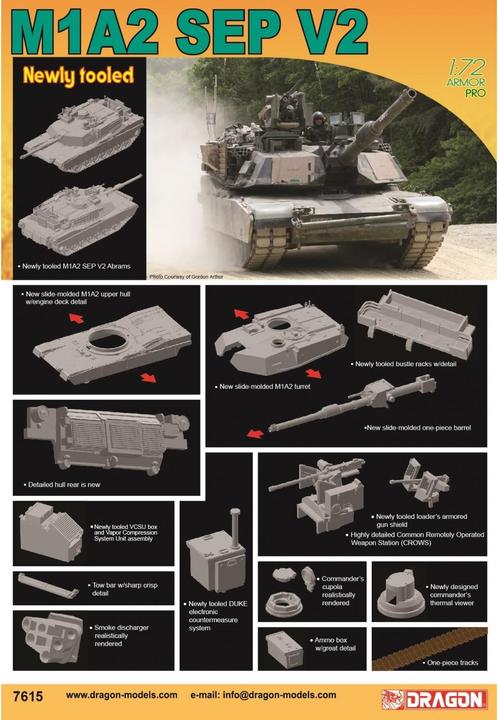 Immagine prodotto 1:72 M1A2 SEP V2
