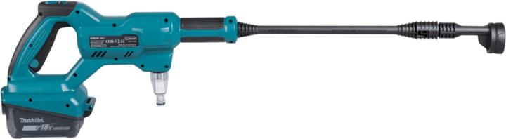 Image du produit Makita DHW 180 F1 Nettoyeur à pression sur batterie 18 V 24 bar + 1x batterie 3,0 Ah - sans (Fonctionnement sur batterie)