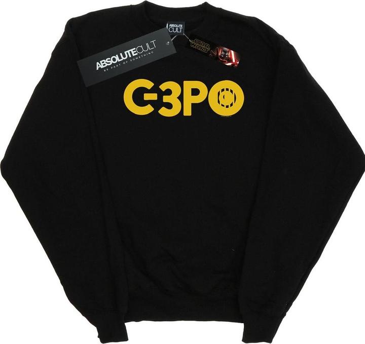 Produktbild Star Wars The Rise Of Skywalker C3PO Text Logo Sweatshirt (S)