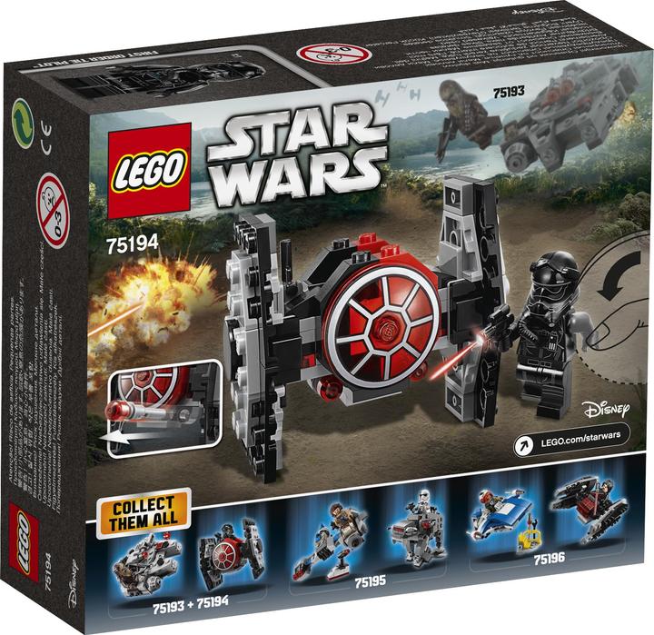 Actual product image LEGO First Order TIE Fighter Microfighter (75194, LEGO Star Wars)