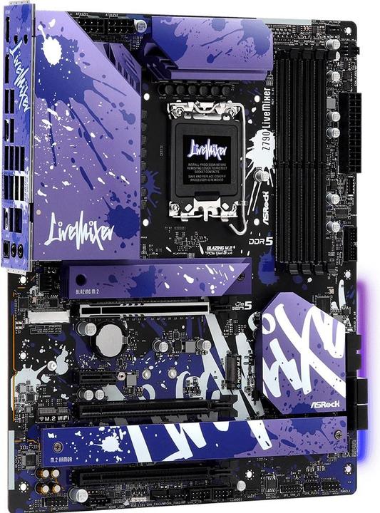 Immagine prodotto AsRock Mixer Z790 Live (LGA 1700, Intel Z790, ATX)