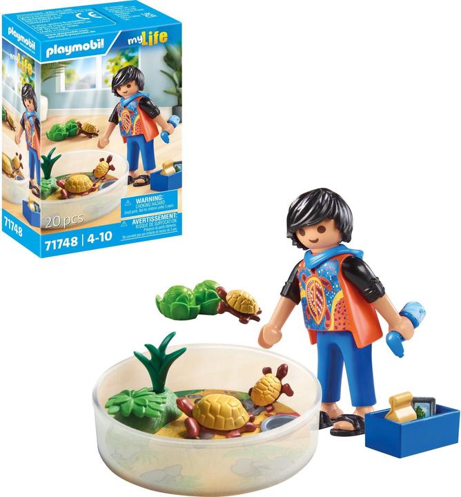Produktbild Playmobil Schildkröten-Terrarium (71748, Playmobil My Life)