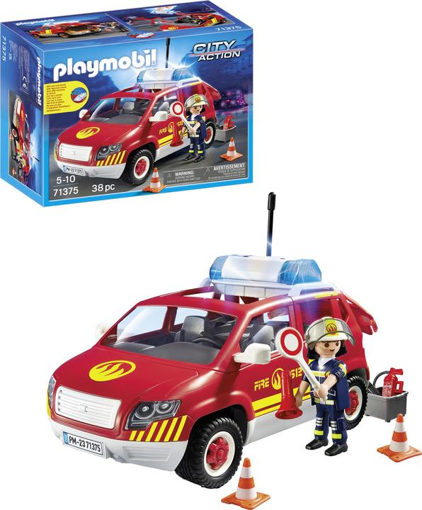 Produktbild Playmobil Brandmeisterfahrzeug (71375, Playmobil City Action)