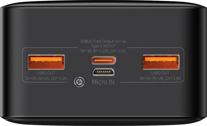 Image du produit Baseus Bipow (30000 mAh, 20 W, 111 Wh)