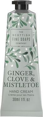 Scottish Fine Soaps Ginger Clove and Mistletoe Hand Cream 30ml (30 ml)