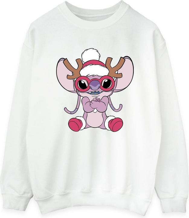 Produktbild Disney Lilo & Stitch Angel Reindeer Sweatshirt (M)
