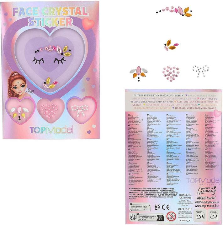 Image du produit Top Model TOPModel - Face Crystal Sticker BEAUTY and ME ( 0413254 )