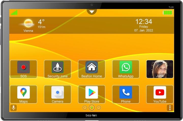 Bea-Fon TL20 (4G, 10.10", 32 GB, Aluminium, Silver)
