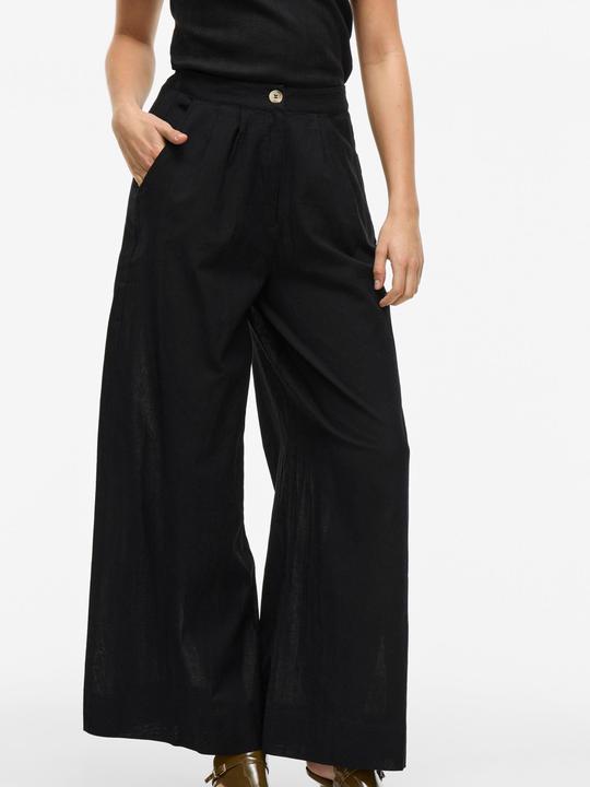 Produktbild Vila VIETNI High Waist Hose mit weitem Bein (42)