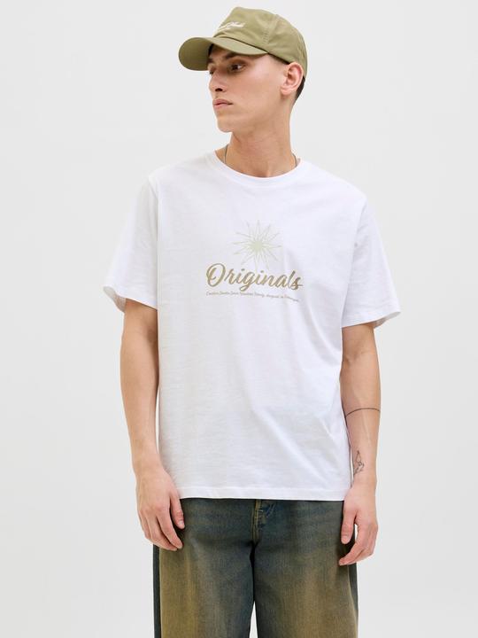 Produktbild Jack & Jones Gedruckt Rundhalsausschnitt T-shirt T-shirt (XS)
