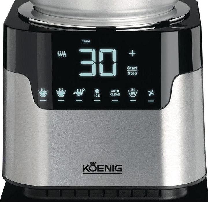 Image du produit Koenig Mélangeur de cuisine Soupe et vapeur (1000 W)