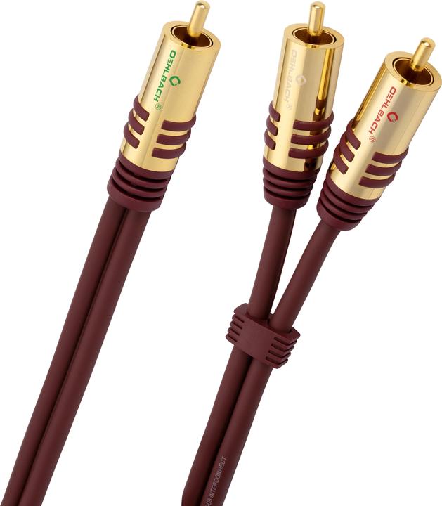 Actual product image Oehlbach Nf Y-Sub (3 m, Cinch)