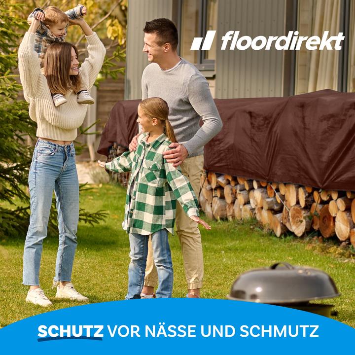 Produktbild Floordirekt Abdeckplane 80 g/m² (8 x 12 m)