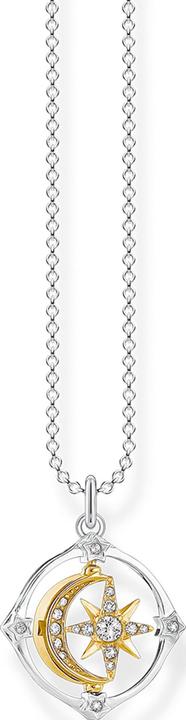 Produktbild Thomas Sabo Halskette Mond & Stern Beweglich (925er Silber, 38 cm)
