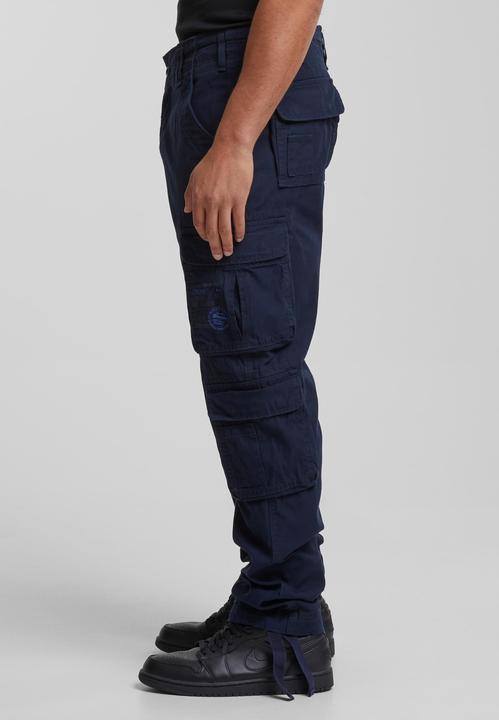 Actual product image Brandit Pure slim fit outdoor trousers size M colour navy (M)