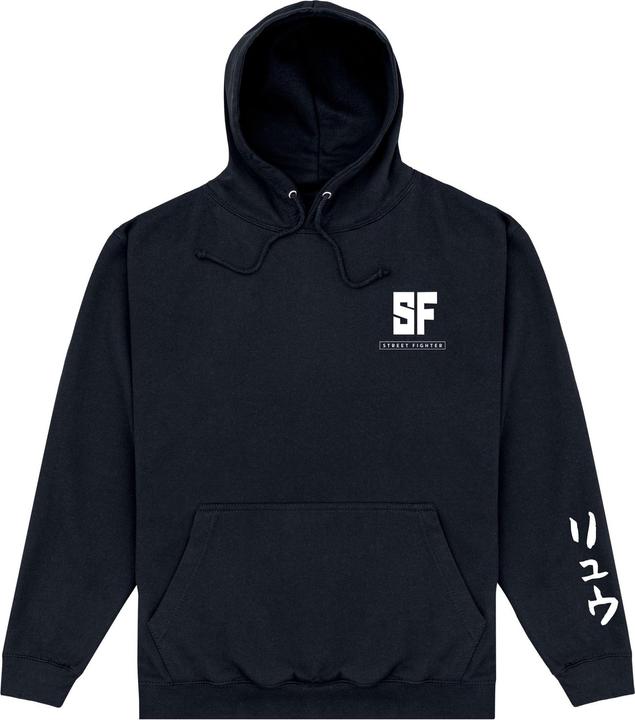 Street Fighter Felpa con Cappuccio Drago Adulto Unisex (XL)
