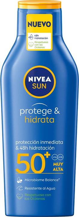 NIVEA SUN PROTEGE&HIDRATA leche SPF50+ 400 ml (Sonnenmilch, SPF 50+, 400 ml)