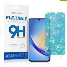 iLike Galaxy A34 5g Hybrid Glass Tel Protect Best Flexible (1 Stück, Samsung Galaxy A34 5G)