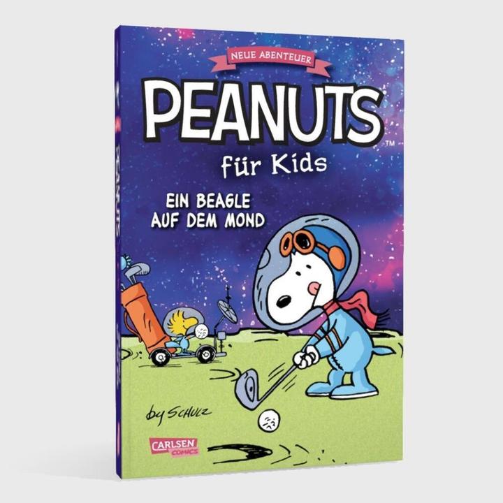 Immagine prodotto Peanuts für Kids - Neue Abenteuer 1: Ein Beagle auf dem Mond (Tedesco, Charles M. Schulz, 2024)