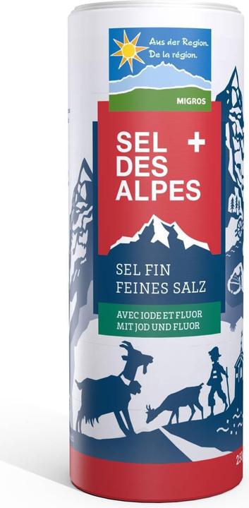 Produktbild Schweizer Salinen Sel des Alpes (250 g)