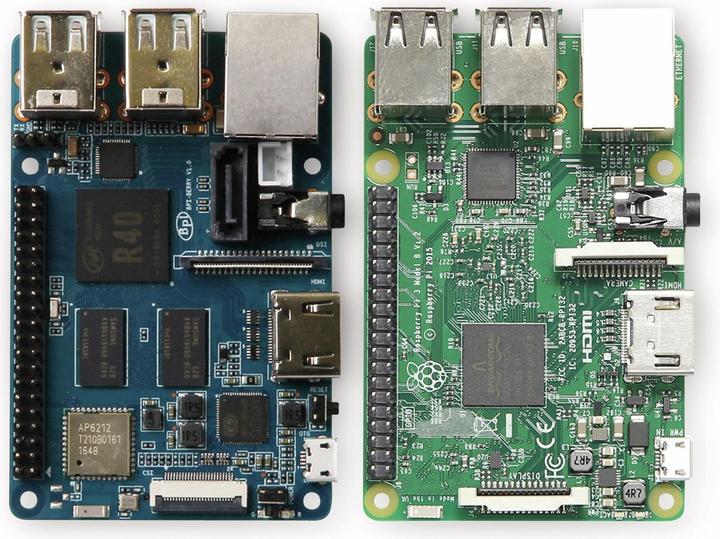 Actual product image Banana PI M2 Berry