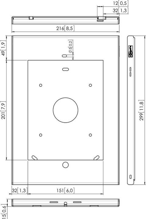 Actual product image Vogels TabLock