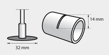 Produktbild Dremel Trennscheibe Ø 32,0 mm (5 Stück)