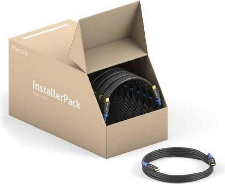 Actual product image Purelink FlexInstall patch cable Cat.6A S/FTP 3.00m - Installer Pack 15 pcs. (S/FTP, CAT6a, 3 m)