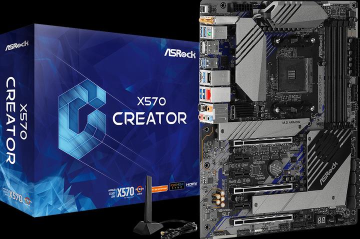 Produktbild AsRock X570 Creator (AMD X570, ATX)
