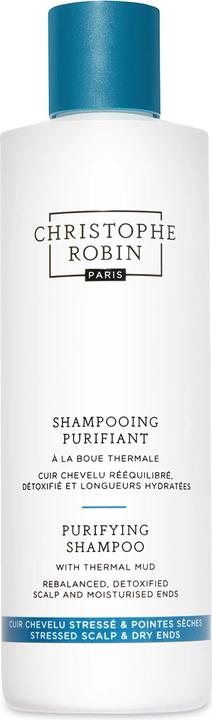Christophe Robin Purifying Shampoo with Thermal Mud (250 ml, Liquid shampoo)