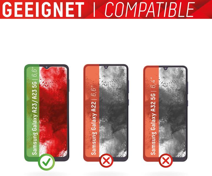 Immagine prodotto Displex Real Glass, 2D Panzerglas (1 Pezzo/i, Samsung Galaxy A23 5G, Samsung Galaxy F13, Samsung Galaxy M13, Samsung Galaxy A23, Samsung Galaxy M23, Samsung Galaxy M33)
