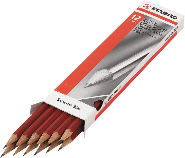 Produktbild STABILO Bleistift ® Swano (2.20 mm, B, 12 x)