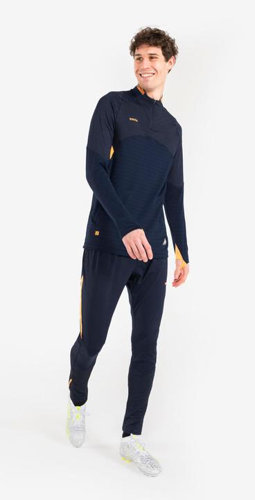 Image du produit Kipsta Pantalon d'entraînement de football homme/femme - CLR orange/bleu marine (W27)