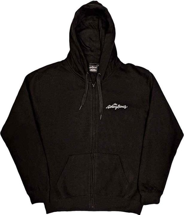 The Rolling Stones Classic Hoodie mit durchgehendem Reissverschluss