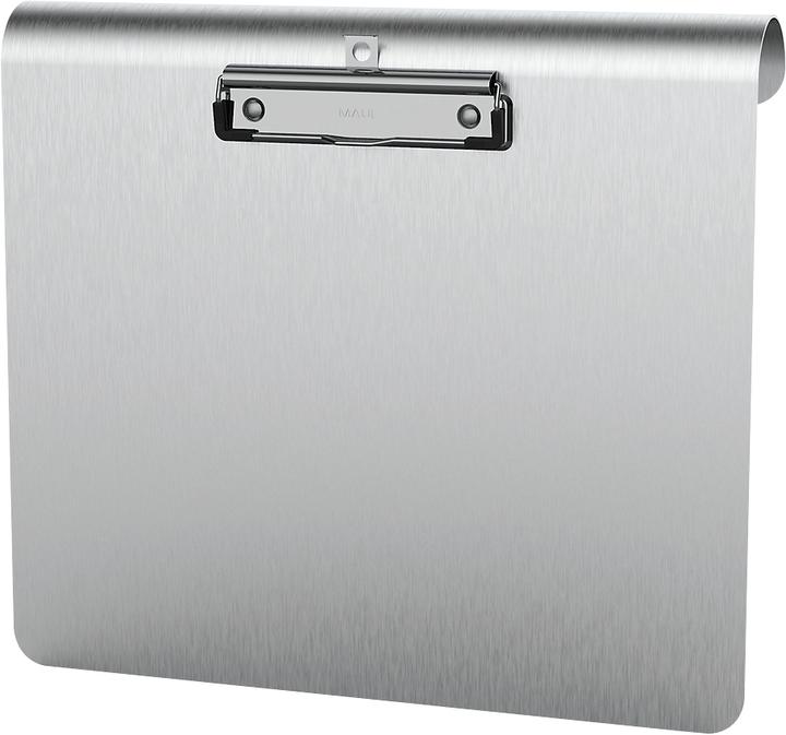 Actual product image Maul Clipboard MAULmedic format A4, clamping width 8 mm, aluminum, also for hanging, various var... (30.5 x 26.5 x 6.5 cm)