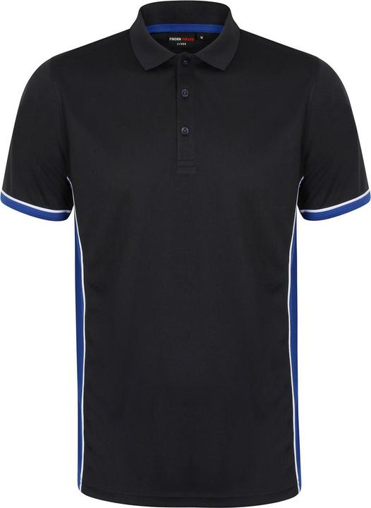 Actual product image Finden & Hales Mens Contrast Panel Polo Shirt (S)