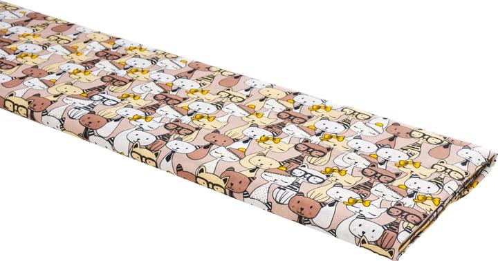 Image du produit VBS Tissu de coton "Funny Cats", largeur 140 cm, vendu au mètre