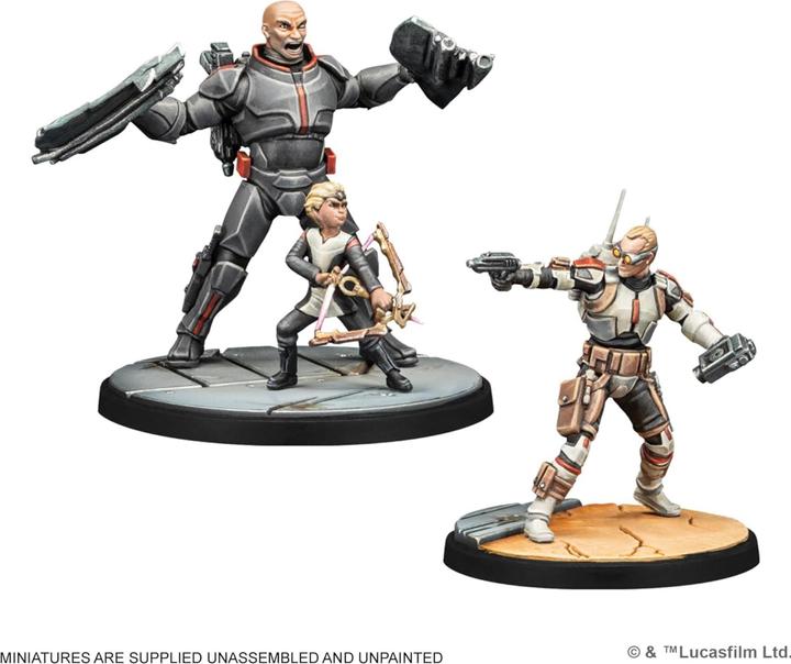 Actual product image Atomic Mass Games AMGD1024 - Star Wars: Shatterpoint - Clone Force 99 Squad Pack (Squad Pack Clone Force 99 (German)