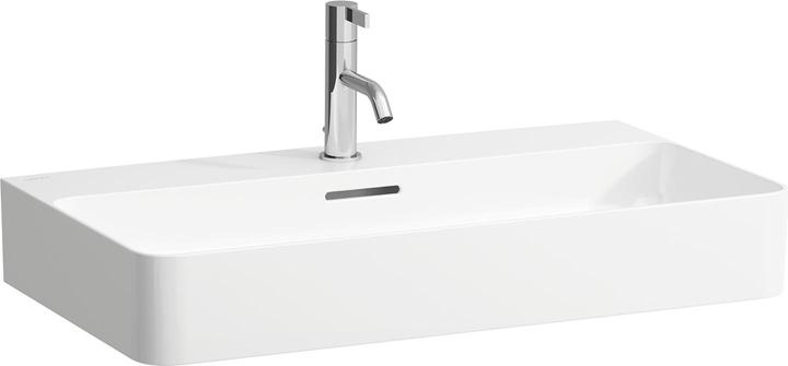 Produktbild Laufen Aufsatzwaschtisch VAL 750x420mm m ÜL 3 HL-Ausf. weiss LCC (420 mm, 750 mm)
