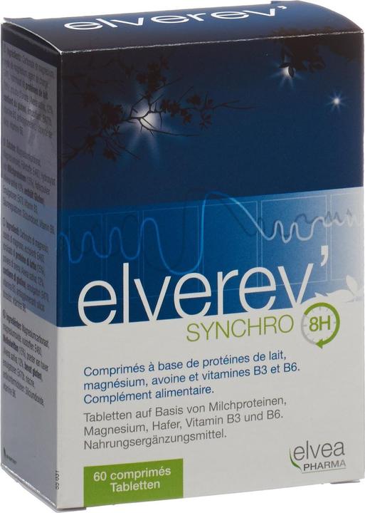 Immagine prodotto Elverev' Synchro 60 compresse (60 Pezzo/i, Pillole, 75 g)