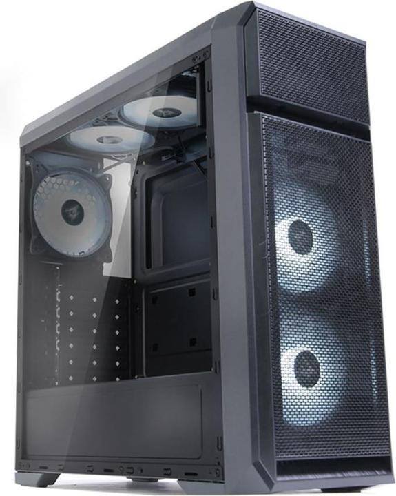 Actual product image Zalman N5 OF ATX, Baltas LED x3, ODD (Mini-ITX, ATX)