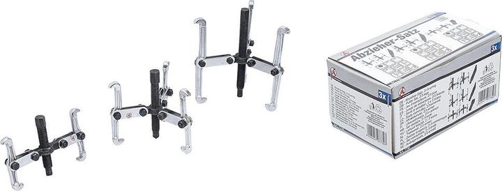Actual product image BGS Puller Set, 2/3-legs 150 / 100 / 75 mm 3 pcs.