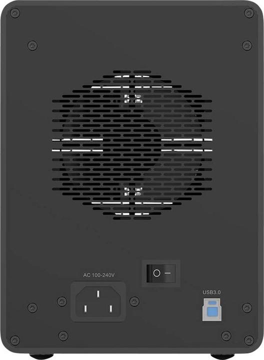 Produktbild Renkforce RF-6647600 8.9 cm (3.5 Zoll) Festplattengehäuse 5 Bay 3.5 Zoll USB-A ( (3.5")