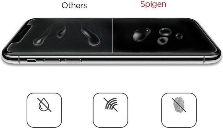 Produktbild Spigen Glas.tR Slim HD (1 Stück, Apple iPhone XR)