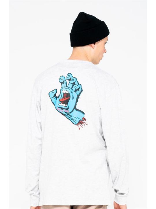 Actual product image Santa Cruz Screaming Hand Chest Longlseeve (M)